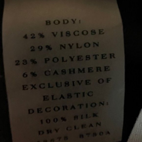 Ann Taylor Classic Black Cardigan with Rhinestone Buttons - Picture 7 of 7